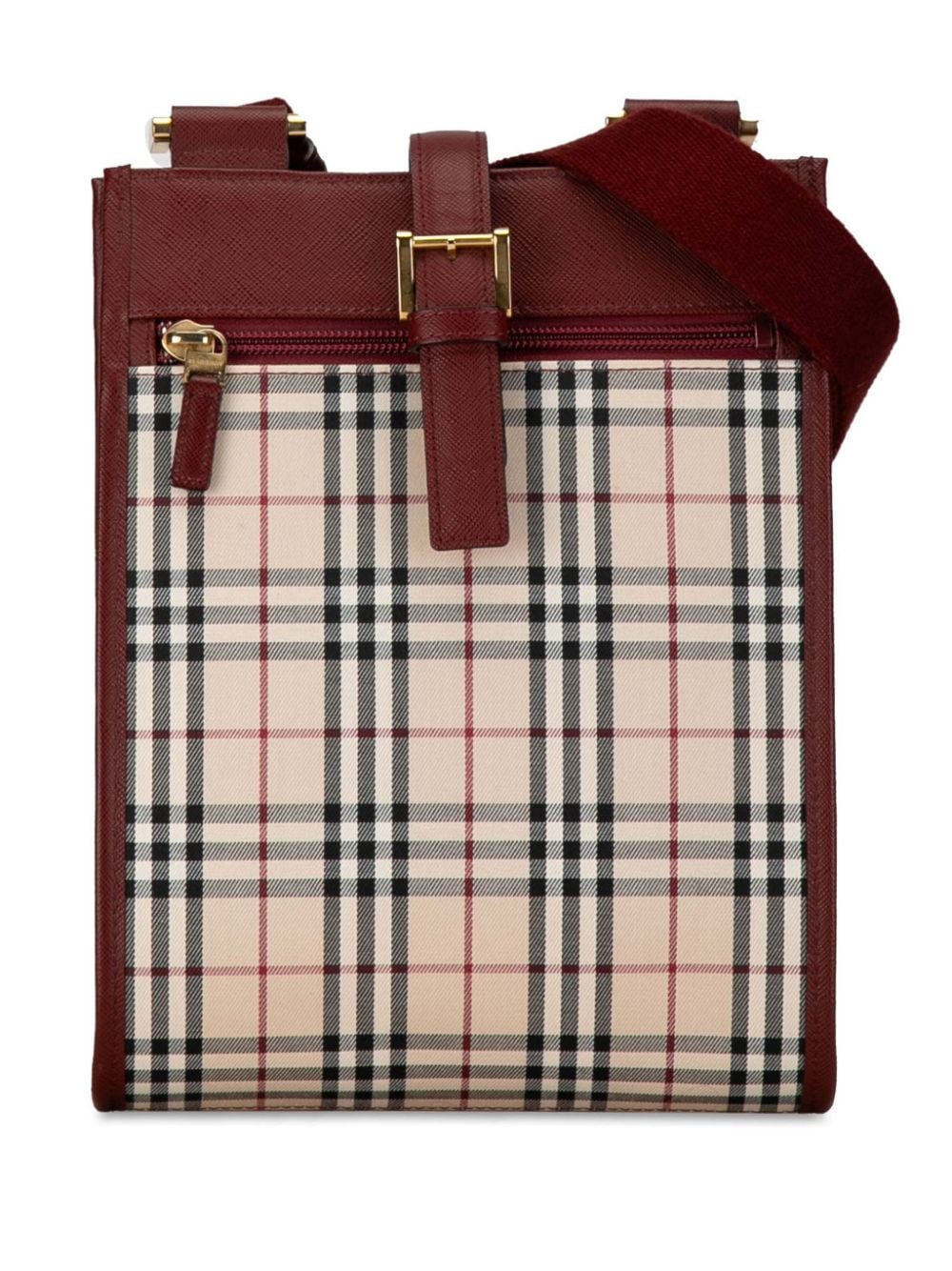 Burberry Pre-Owned 2000-2017 House Check crossbody bag - Brown von Burberry Pre-Owned