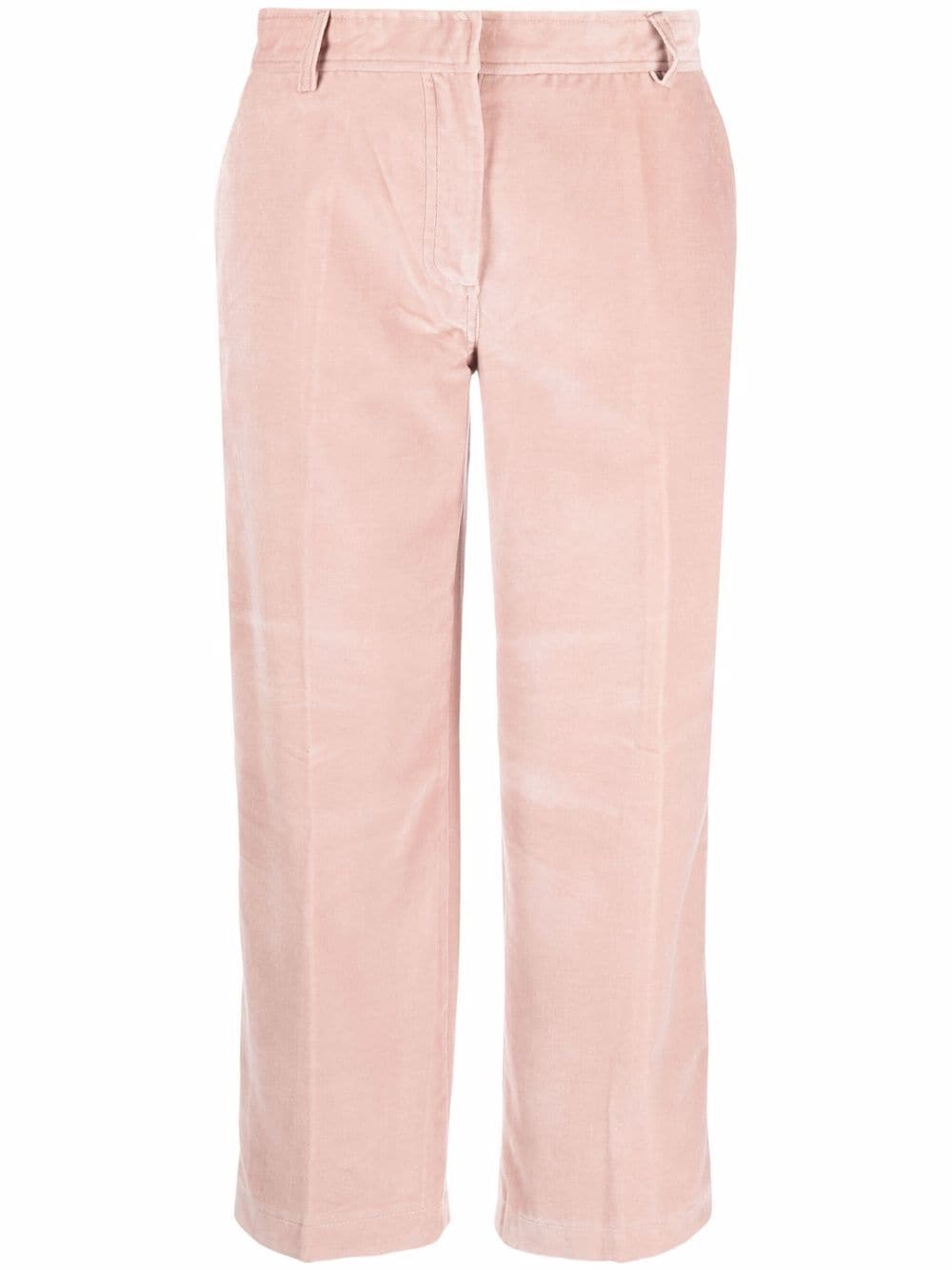 Burberry Pre-Owned 2000s straight-leg cropped trousers - Pink von Burberry Pre-Owned