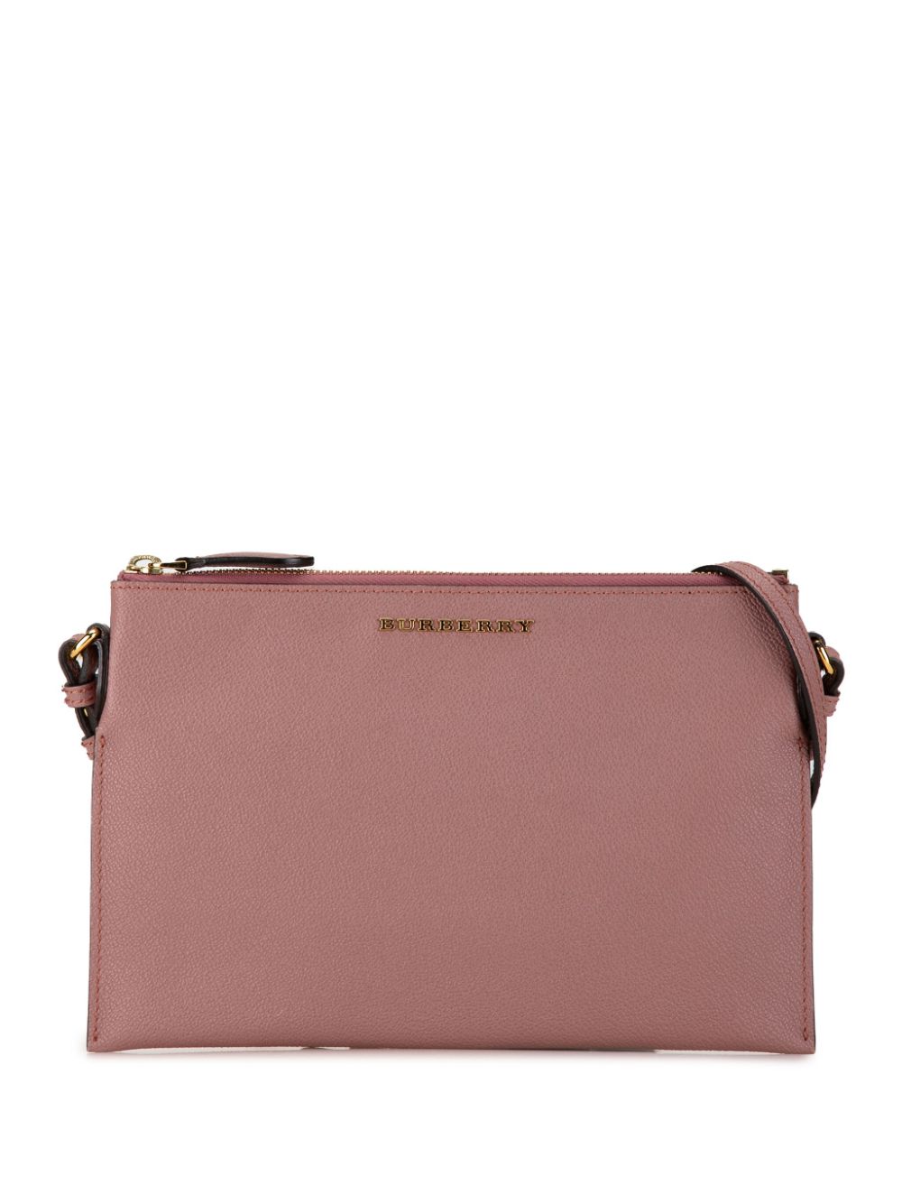 Burberry Pre-Owned 2018-2023 Leather Peyton crossbody bag - Pink von Burberry Pre-Owned