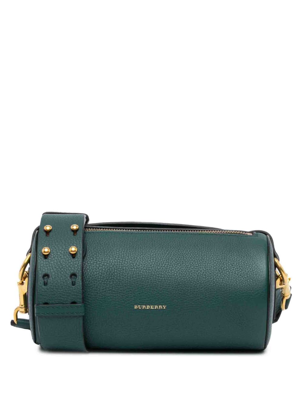 Burberry Pre-Owned 2018-2023 Leather The Barrel satchel - Green von Burberry Pre-Owned