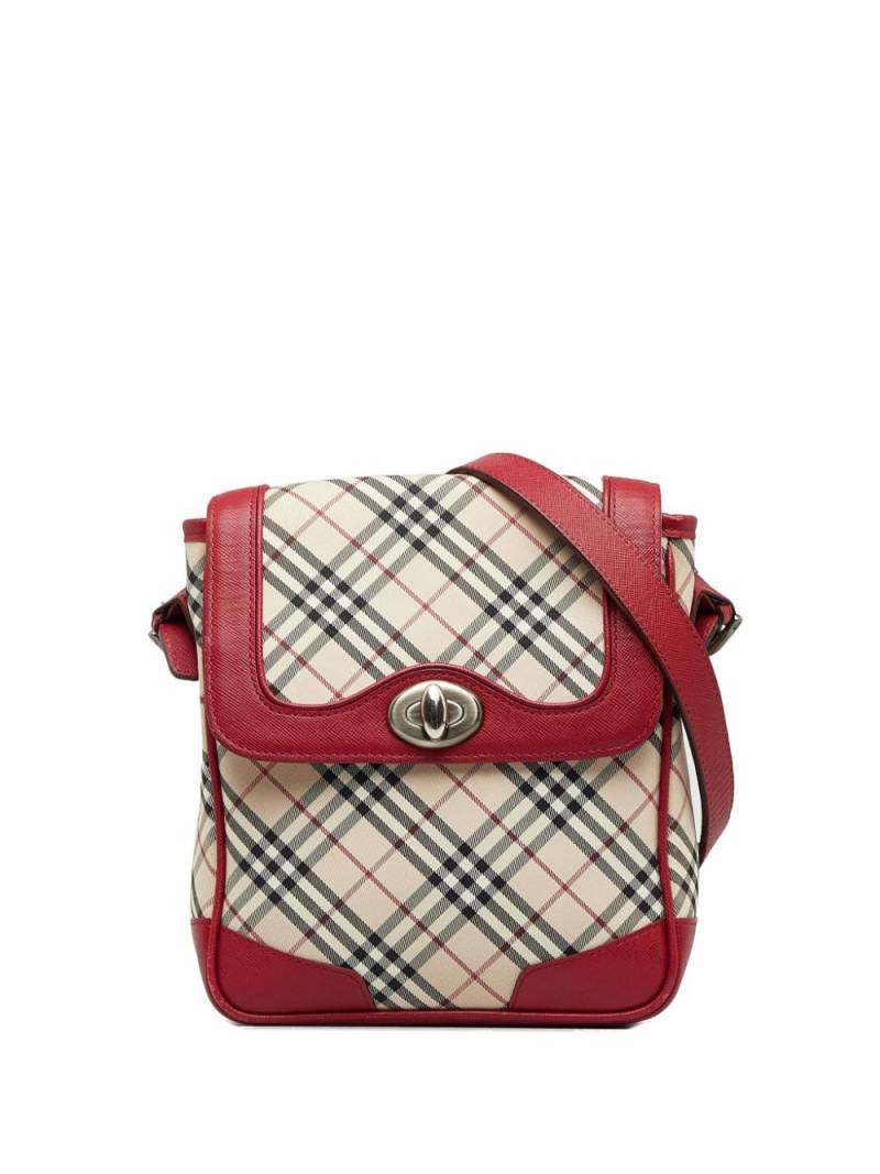 Burberry Pre-Owned 20th Century Nova Check Canvas crossbody bag - Brown von Burberry Pre-Owned