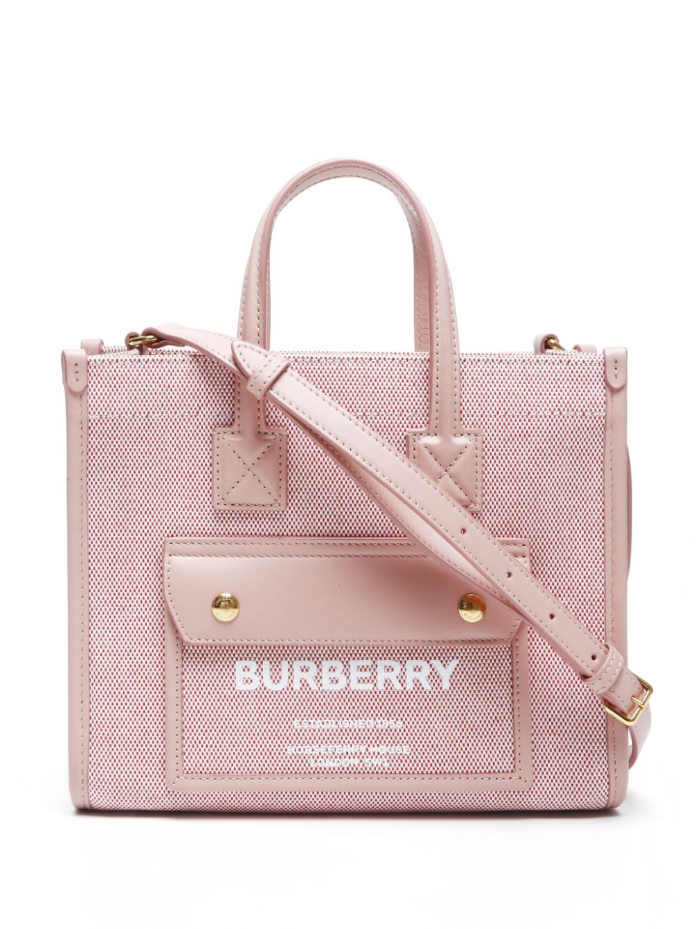 Burberry Pre-Owned 2024 mini Freya two-way bag - Pink von Burberry Pre-Owned