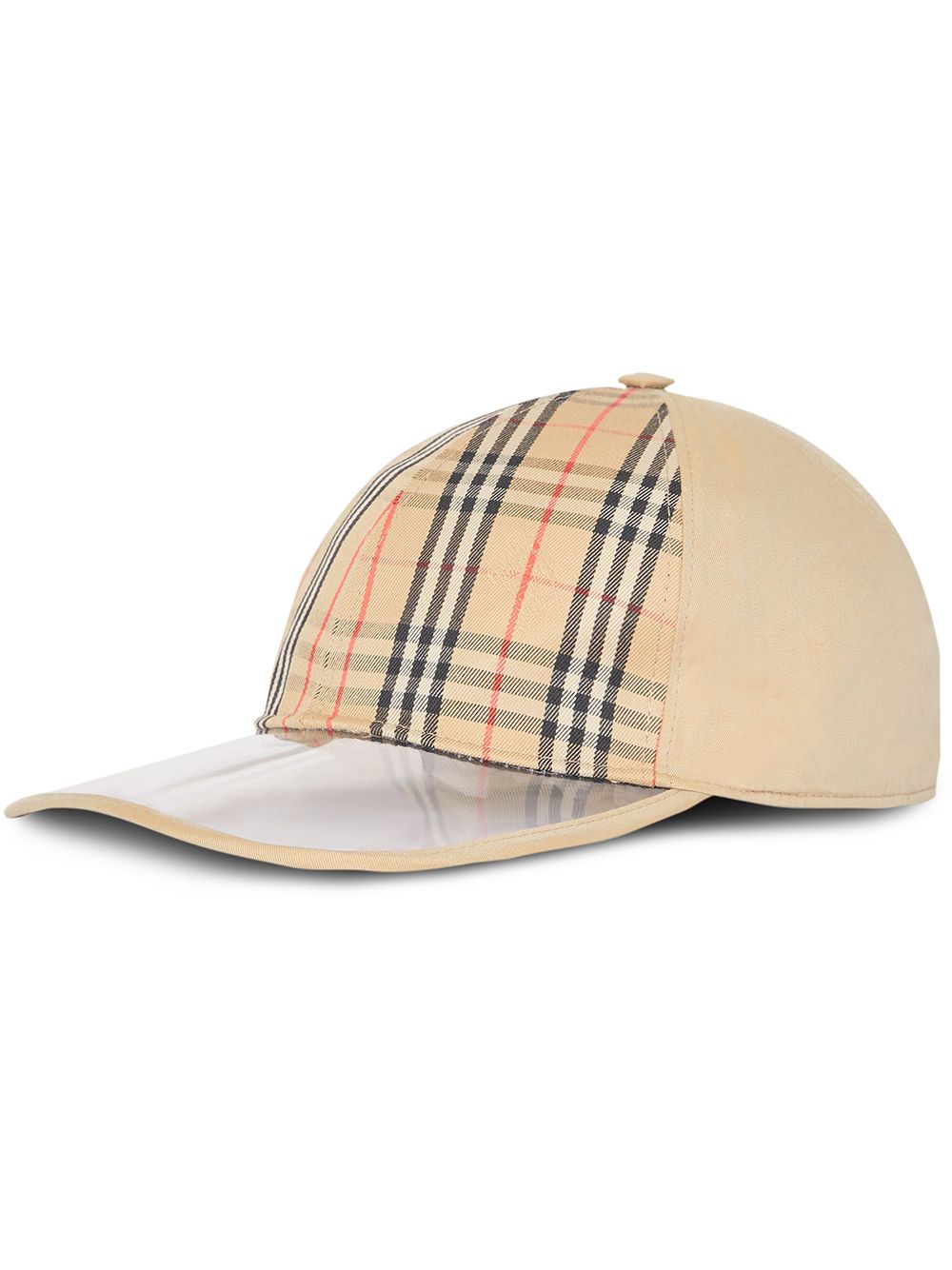 Burberry 1983 Check Baseball Cap - Neutrals von Burberry