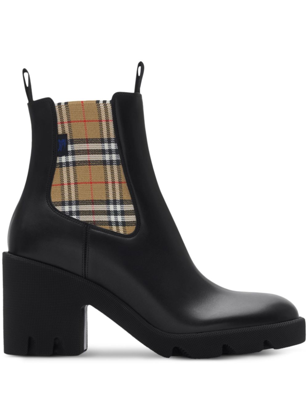 Burberry 85mm leather Chelsea boots - Black von Burberry