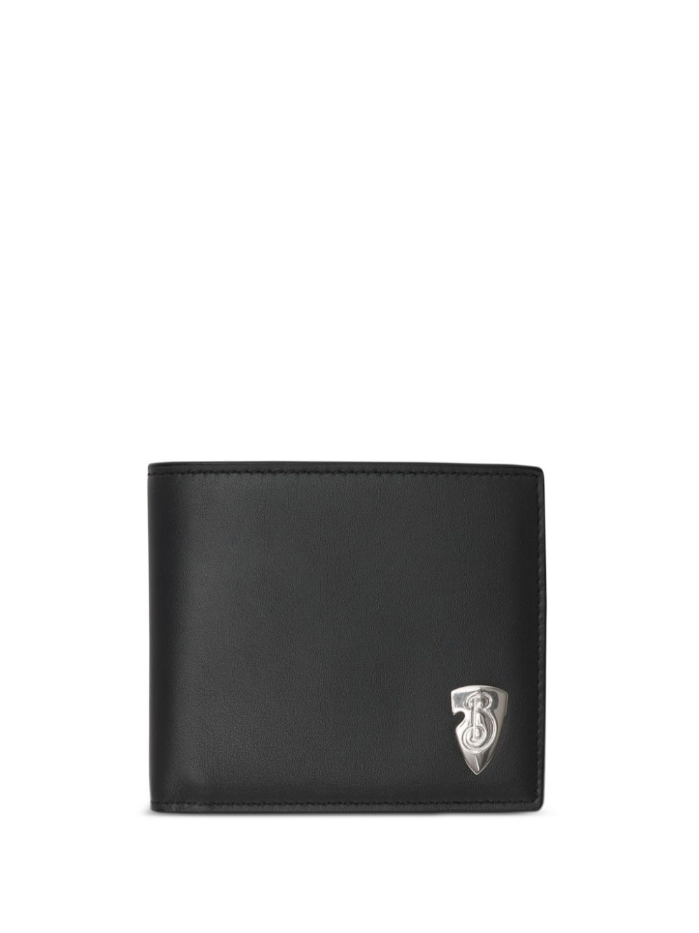 Burberry B-Shield bi-fold wallet - Black von Burberry