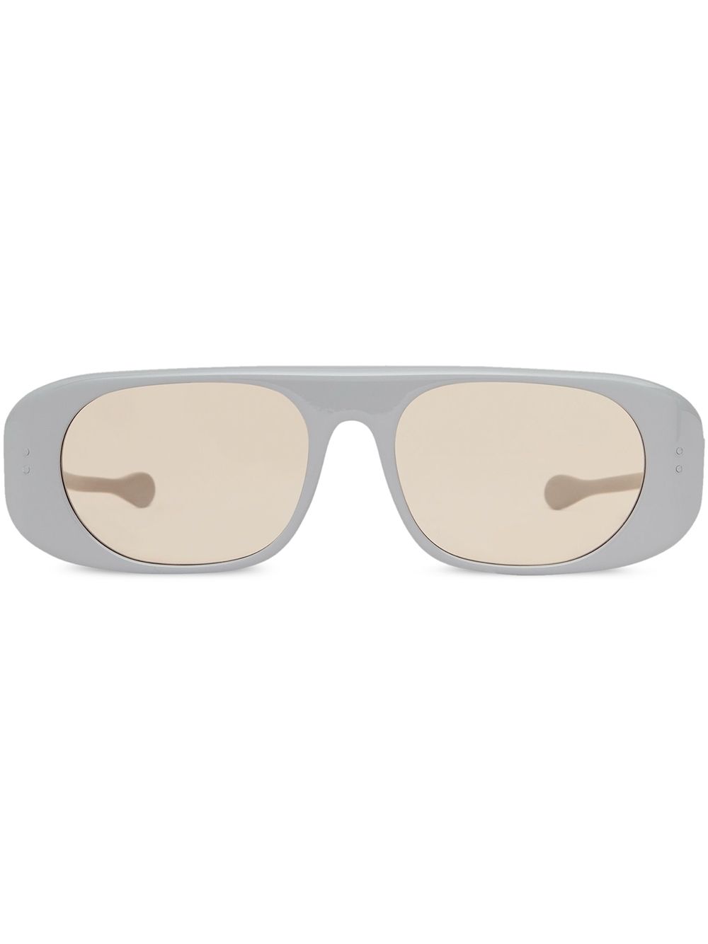 Burberry Blake curved-frame sunglasses - Grey von Burberry