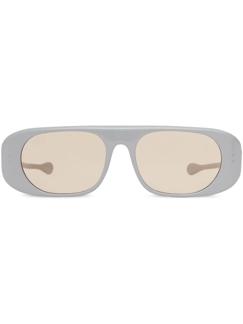 Burberry Blake curved-frame sunglasses - Grey von Burberry