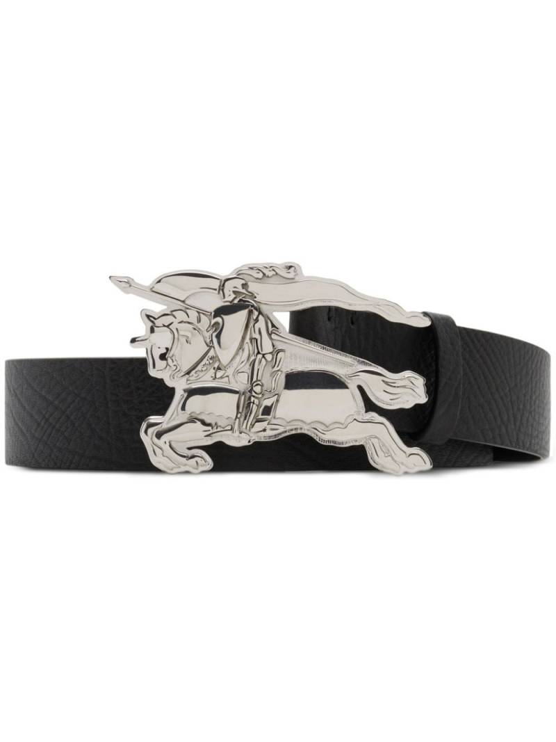 Burberry EDK-buckle leather belt - Black von Burberry