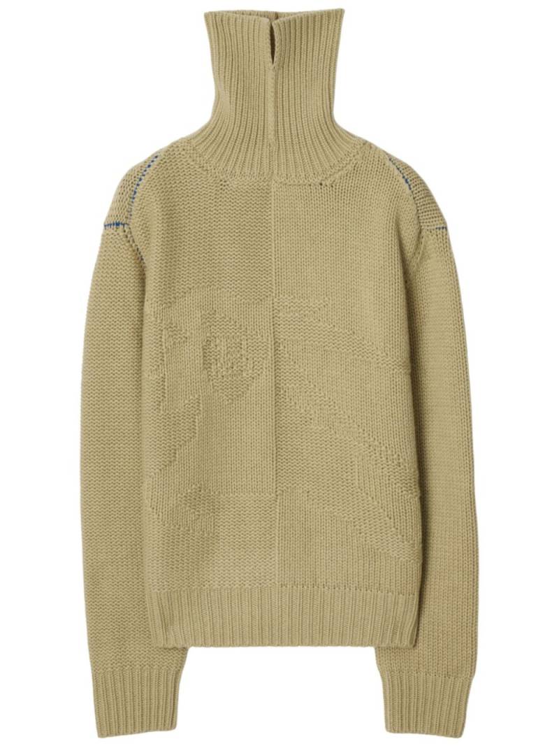 Burberry EKD cashmere sweater - Neutrals von Burberry