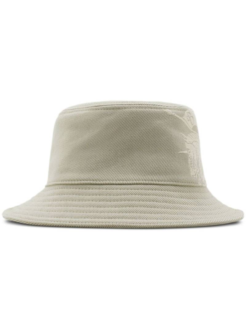 Burberry EKD cotton-blend bucket hat - Neutrals von Burberry