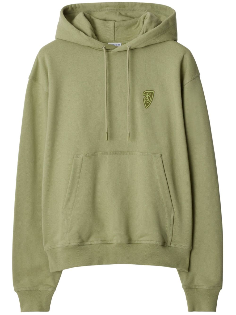 Burberry EKD cotton hoodie - Green von Burberry