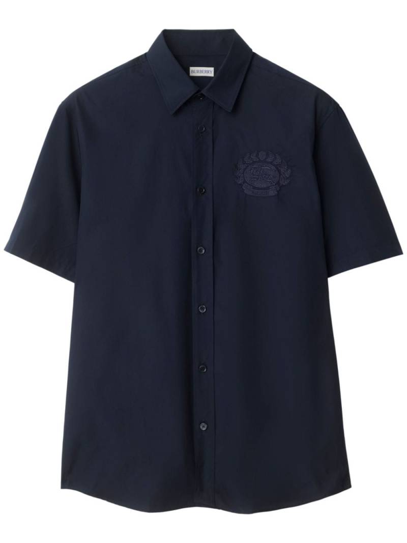 Burberry EKD cotton shirt - Blue von Burberry