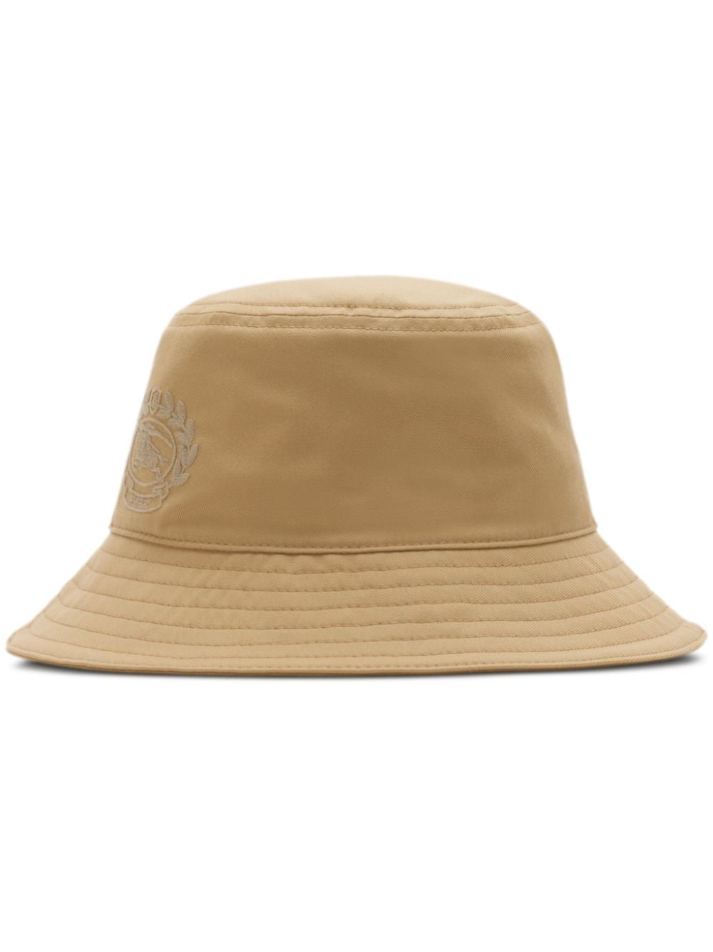 Burberry EKD-embroidered bucket hat - Neutrals von Burberry