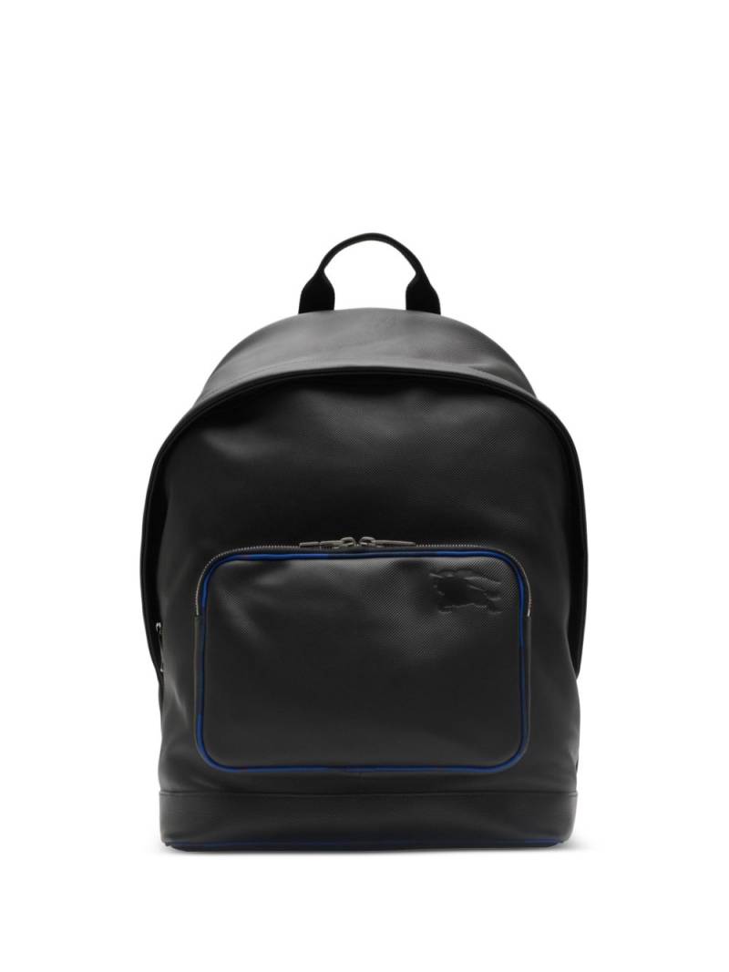 Burberry EKD leather backpack - Black von Burberry