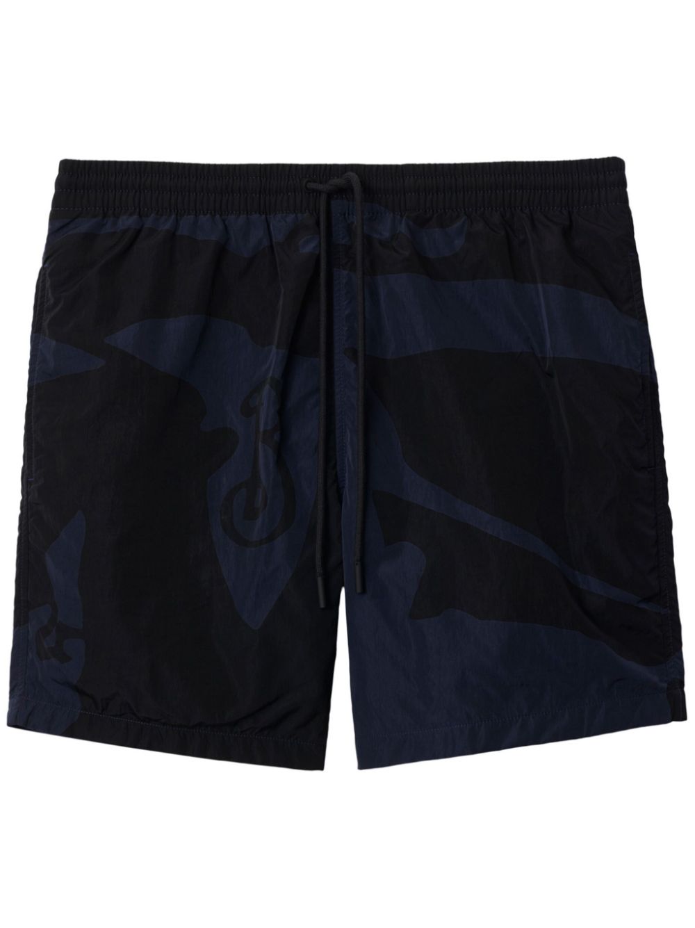 Burberry Equestrian Knight motif swim shorts - Blue von Burberry