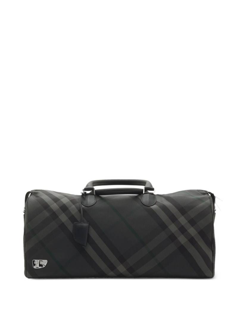 Burberry Grid duffle bag - Grey von Burberry