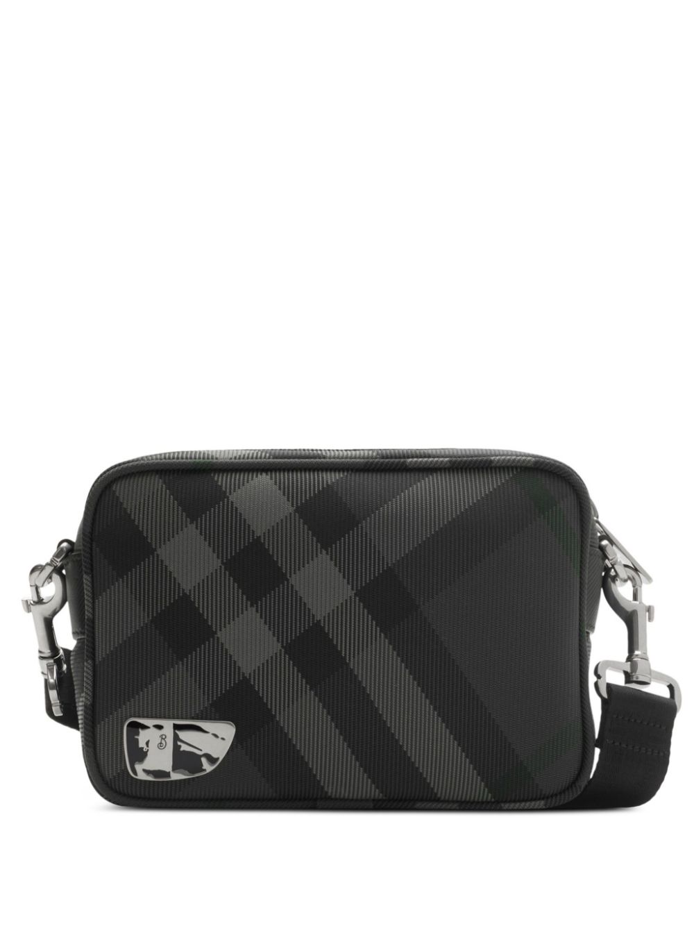 Burberry Grid shoulder bag - Grey von Burberry