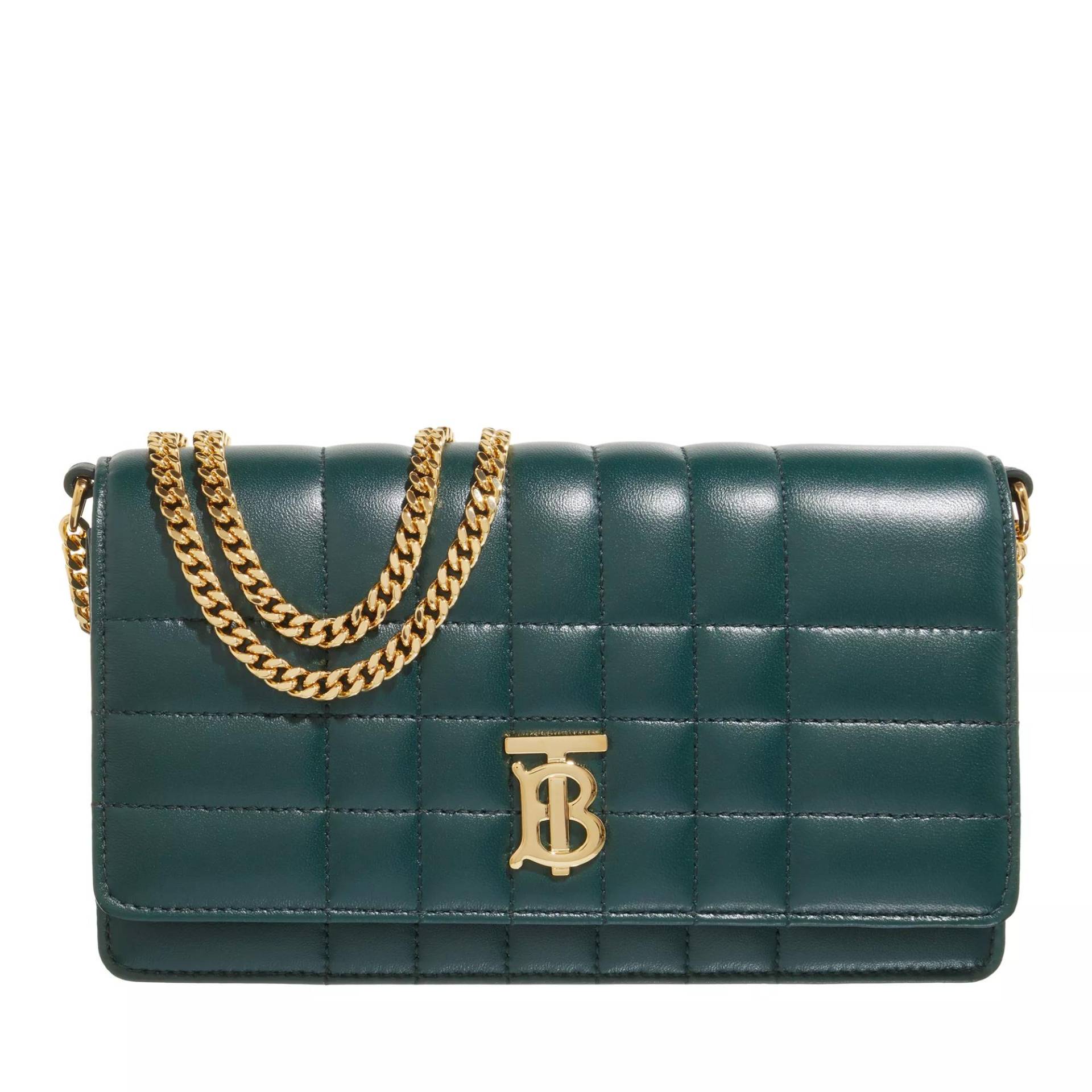 Burberry Handtasche - Chain Lola Clutch - Gr. unisize - in Grün - für Damen von Burberry