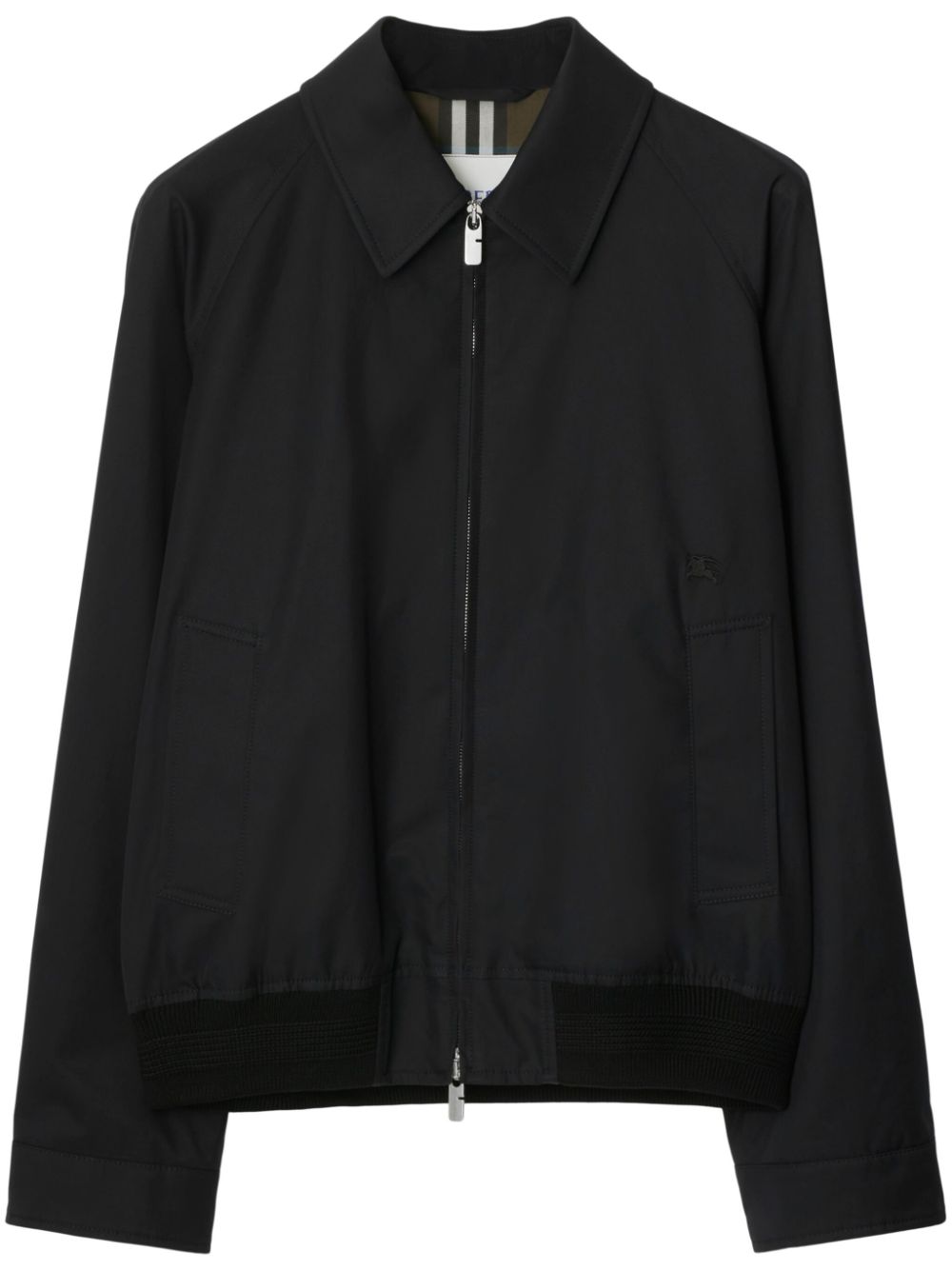 Burberry Harrington gabardine jacket - Black von Burberry