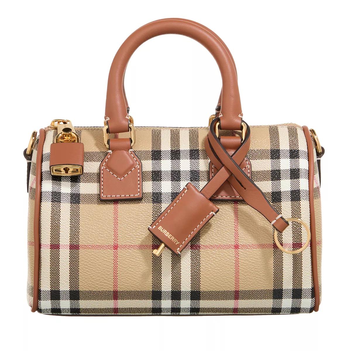 Burberry Henkeltasche - Medium Bowling - Gr. unisize - in Beige - für Damen von Burberry