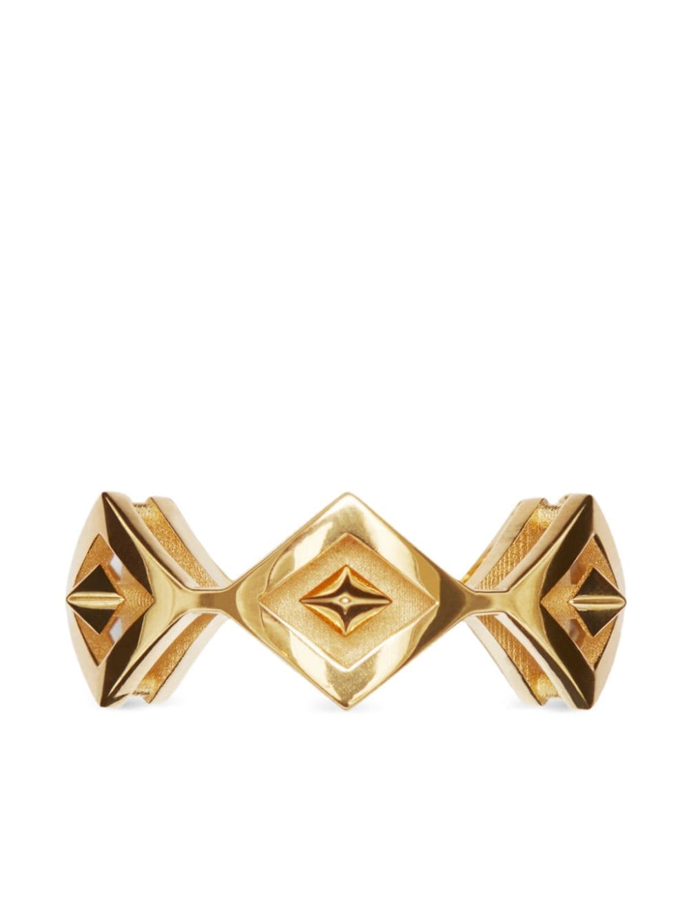 Burberry Hollow stacking ring - Gold von Burberry