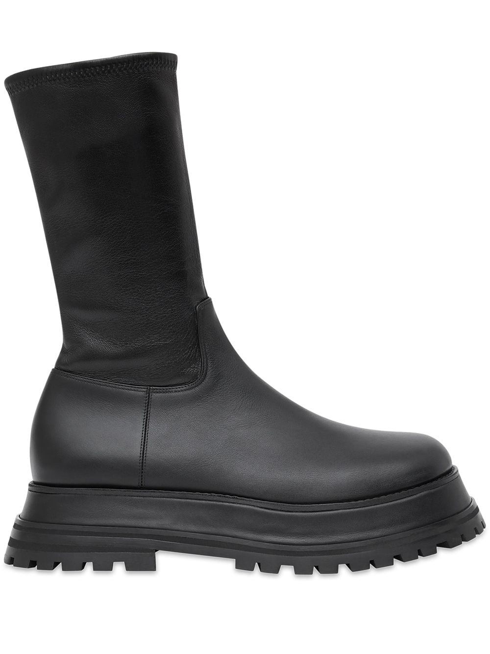 Burberry Hurr chunky boots - Black von Burberry