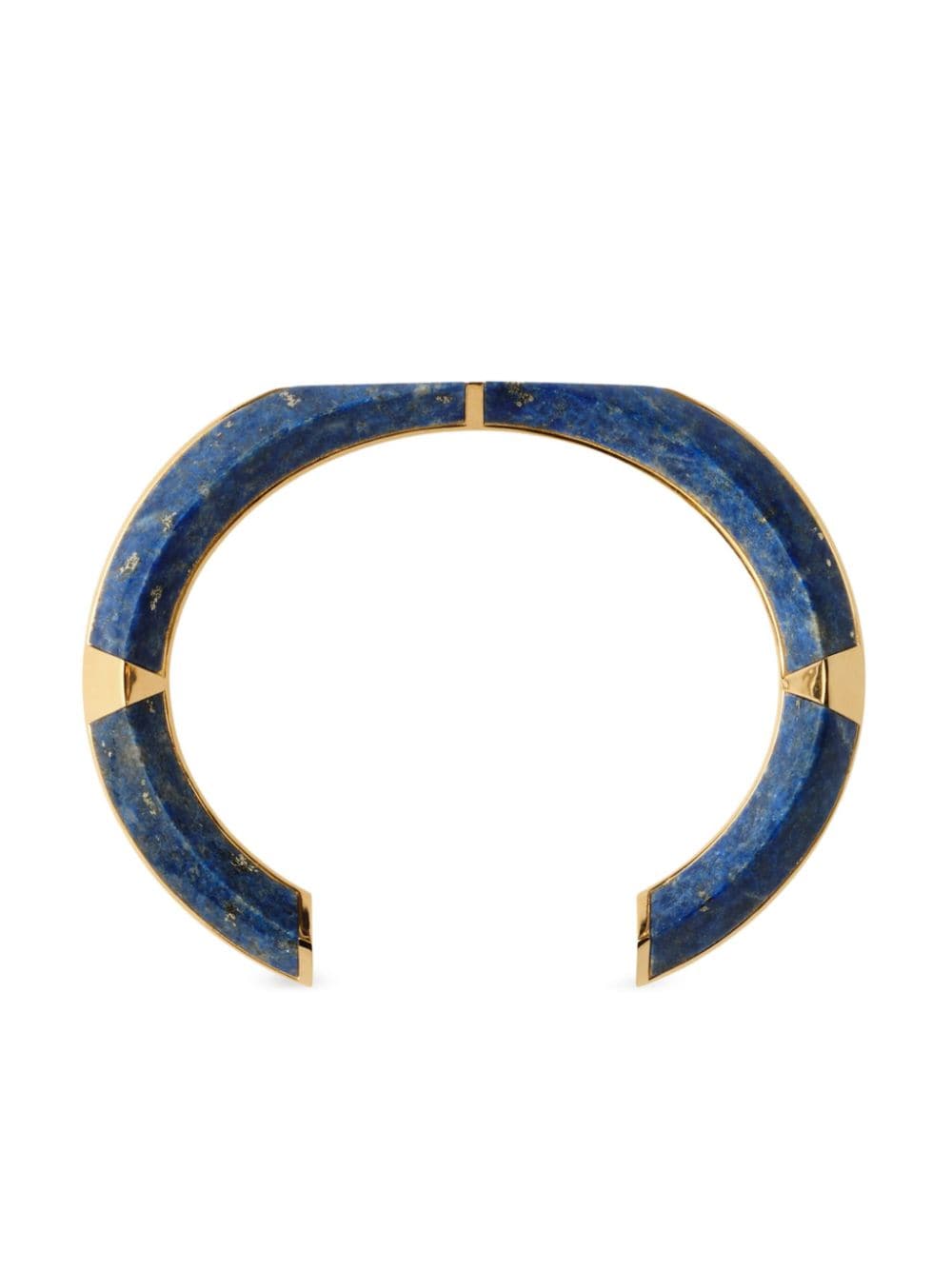 Burberry Lapis Hollow cuff bracelet - Blue von Burberry