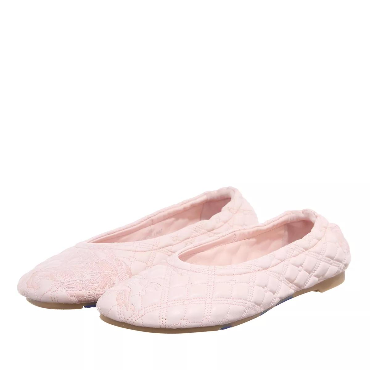 Burberry Loafers & Ballerinas - Sadler Quilted Ballerina Shoes - Gr. 36 (EU) - in Rosa - für Damen von Burberry