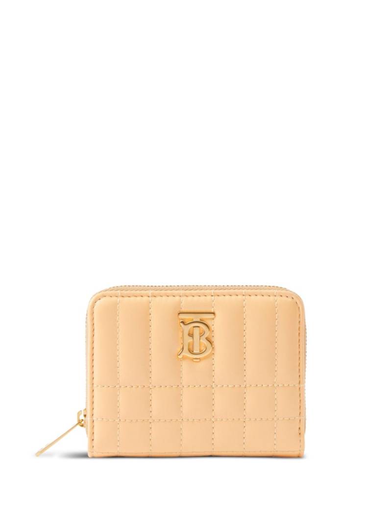 Burberry Lola quilted leather wallet - Neutrals von Burberry