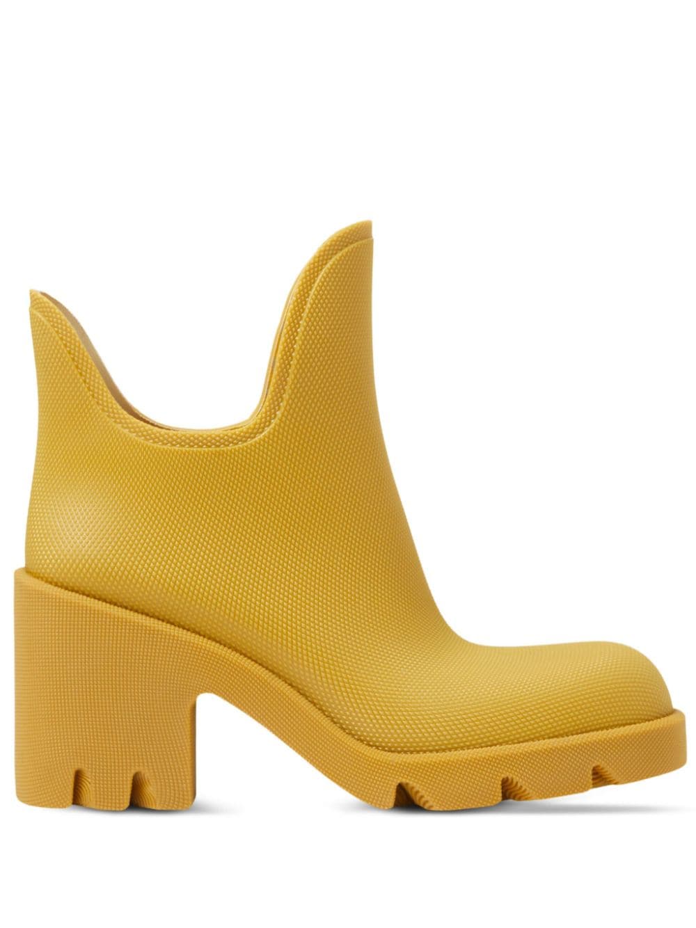 Burberry Marsh ankle rubber boots - Yellow von Burberry