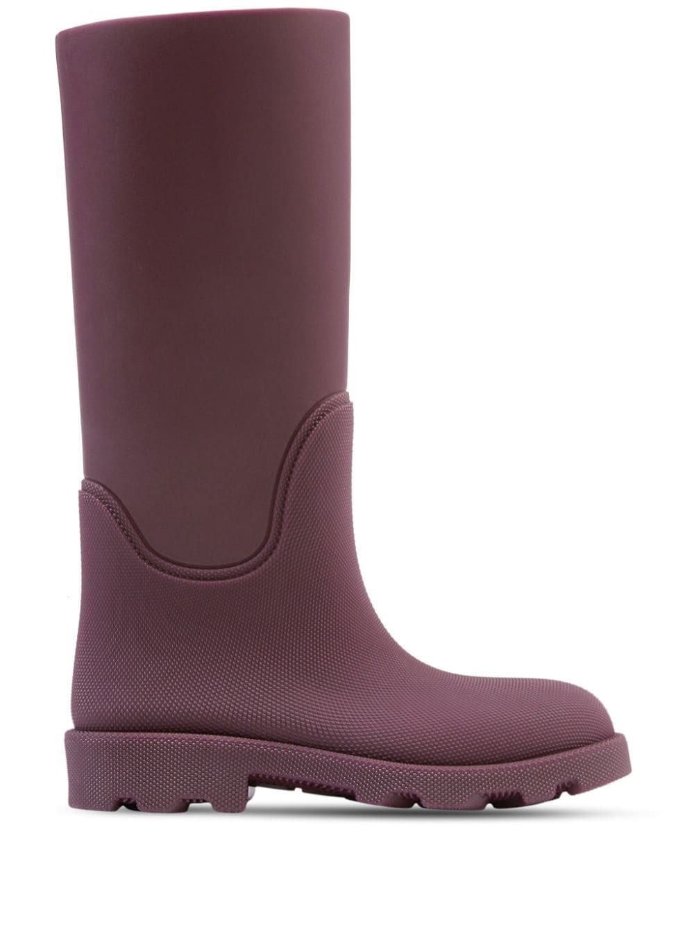 Burberry Marsh knee-high rain boots - Purple von Burberry