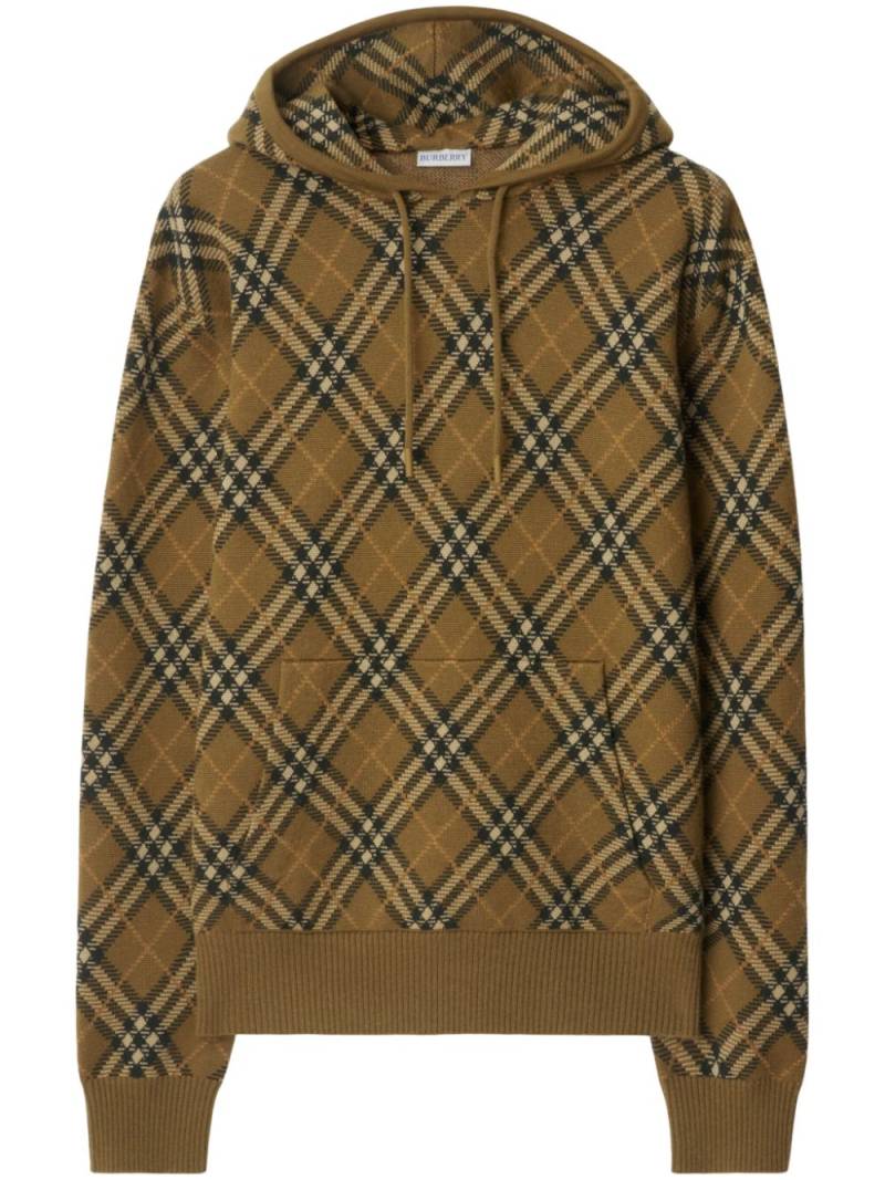 Burberry Nova Check hoodie - Neutrals von Burberry