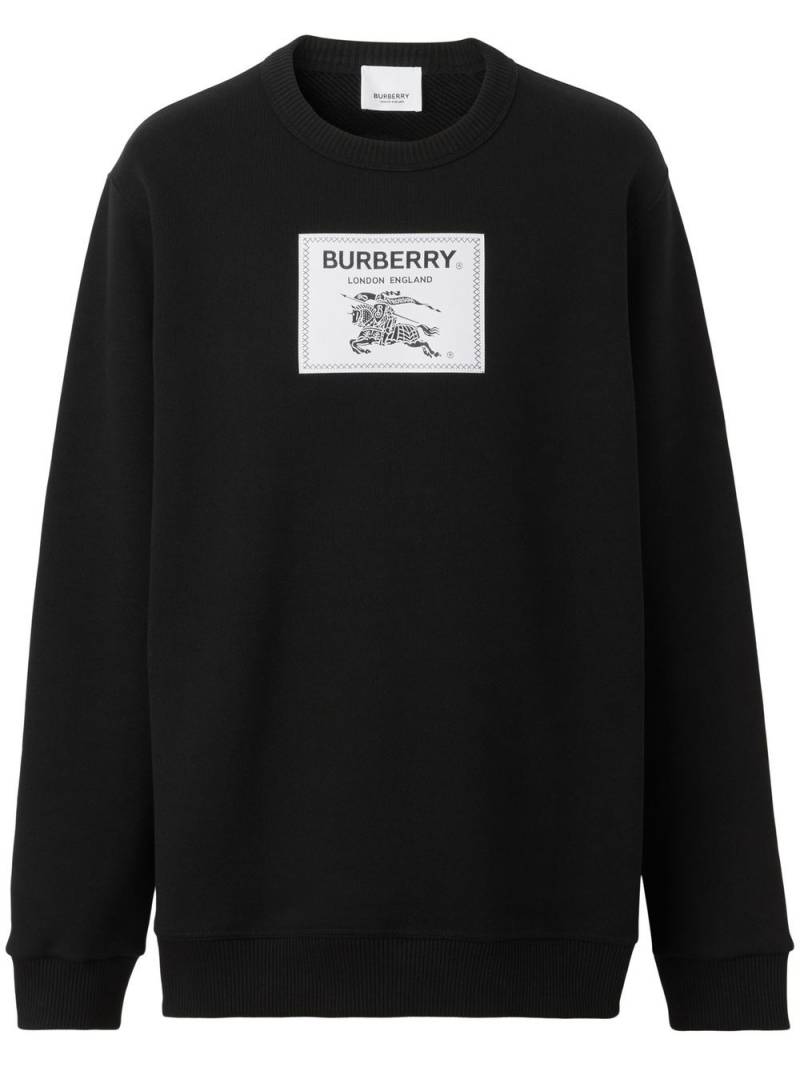 Burberry Prorsum Label cotton sweatshirt - Black von Burberry