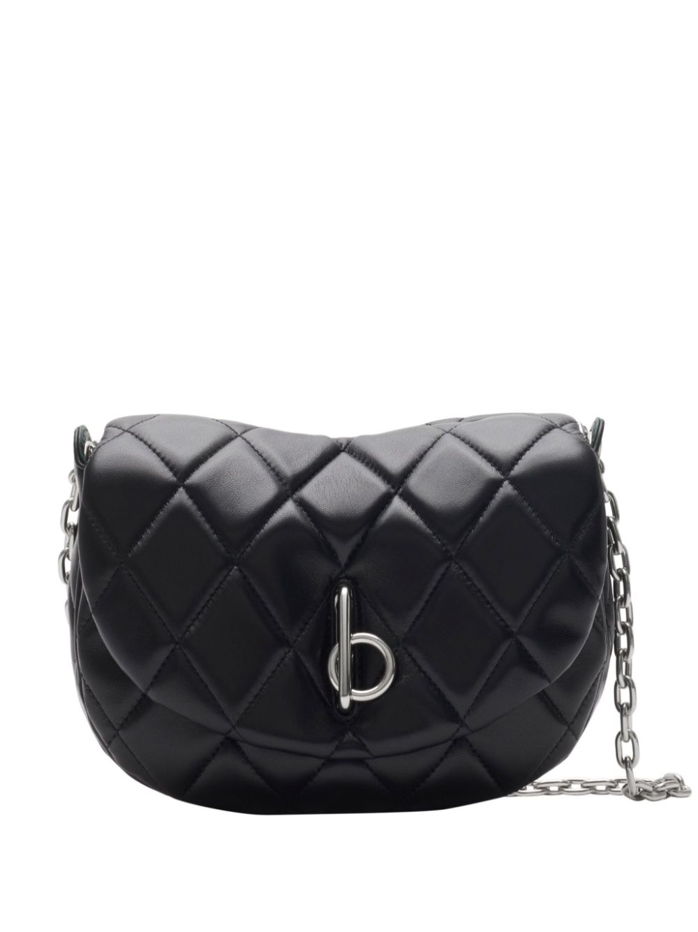 Burberry Quilted Rocking Horse cross body bag - Black von Burberry