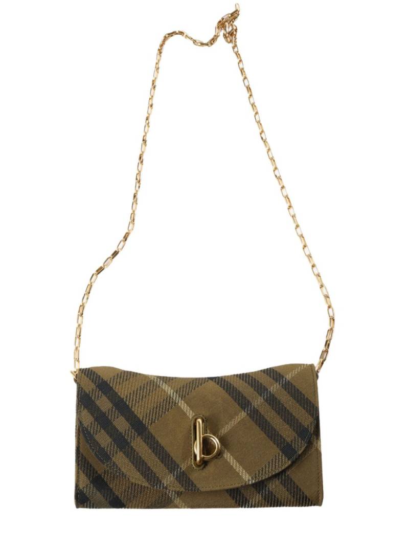 Burberry Rocking Horse clutch bag - Green von Burberry