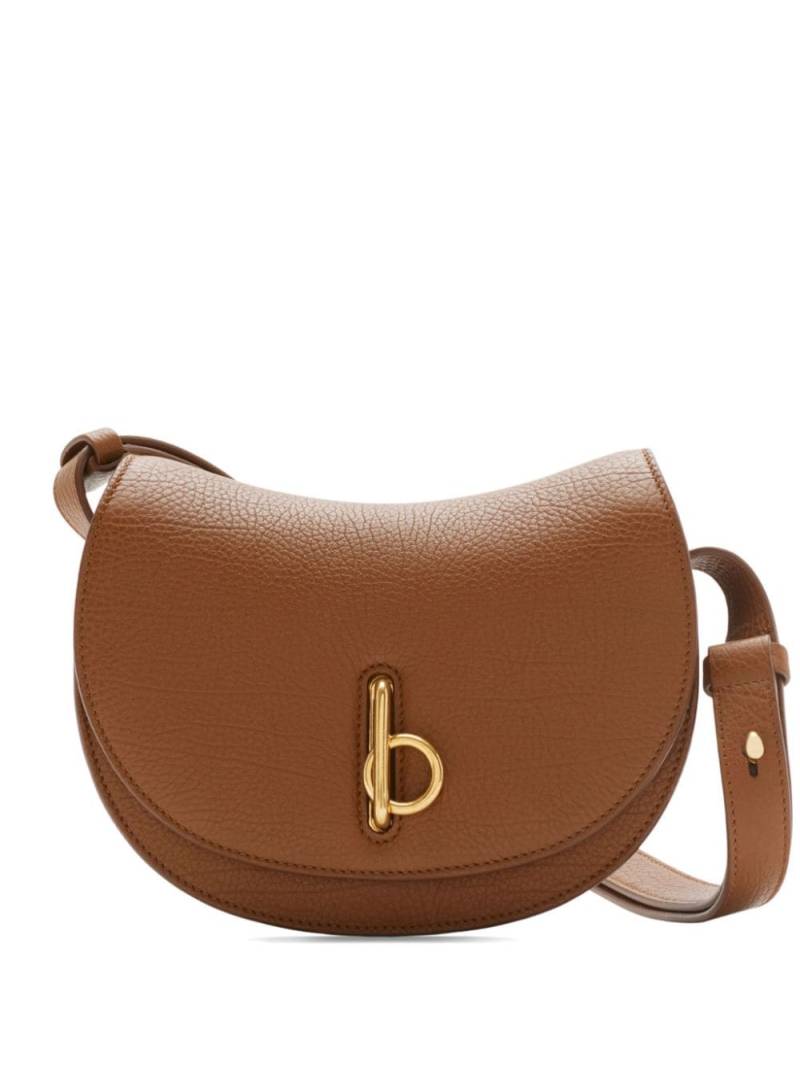 Burberry Rocking Horse leather crossbody bag - Brown von Burberry