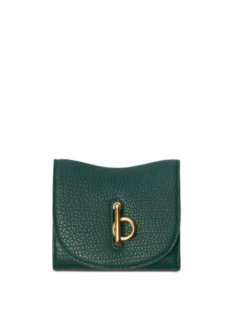 Burberry Rocking Horse leather wallet - Green von Burberry