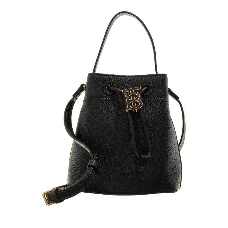 Burberry Schultertasche - Drawstring Bucket Bag - Gr. unisize - in Schwarz - für Damen von Burberry