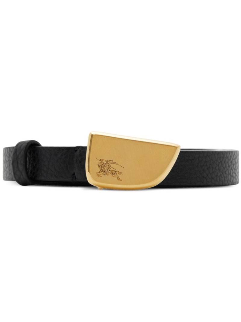 Burberry Shield EKD leather belt - Black von Burberry