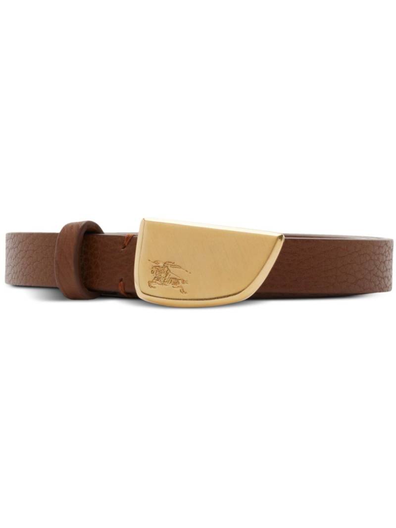 Burberry Shield EKD leather belt - Brown von Burberry