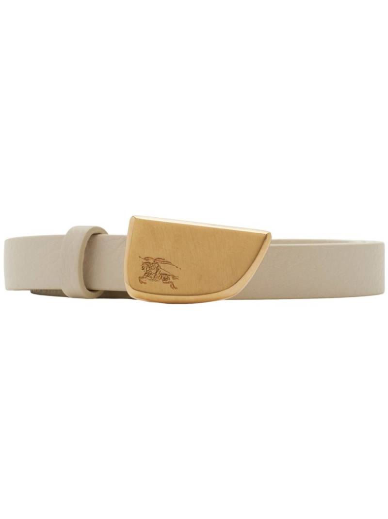 Burberry Shield EKD leather belt - Neutrals von Burberry