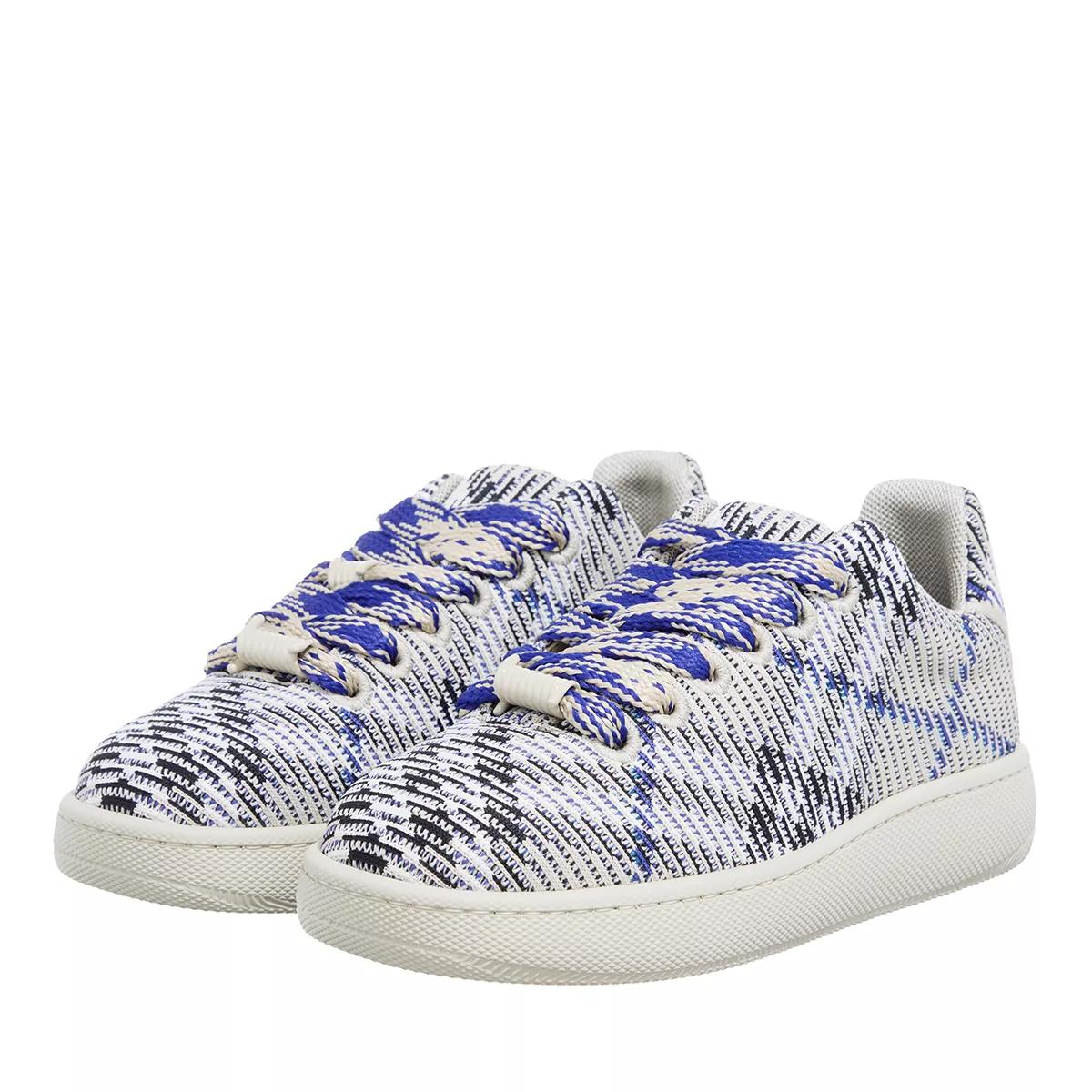 Burberry Sneaker - Check Knit Box Sneaker - Gr. 38 (EU) - in Blau - für Damen von Burberry