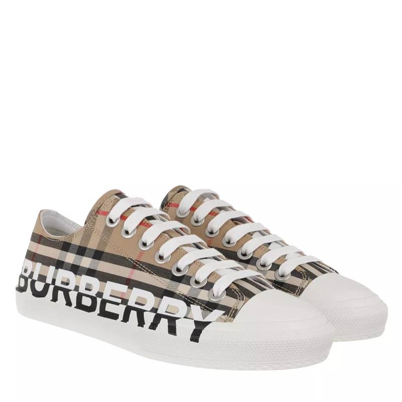 Burberry Sneakers - Logo Vintage Check Sneakers - Gr. 41 (EU) - in Beige - für Damen von Burberry