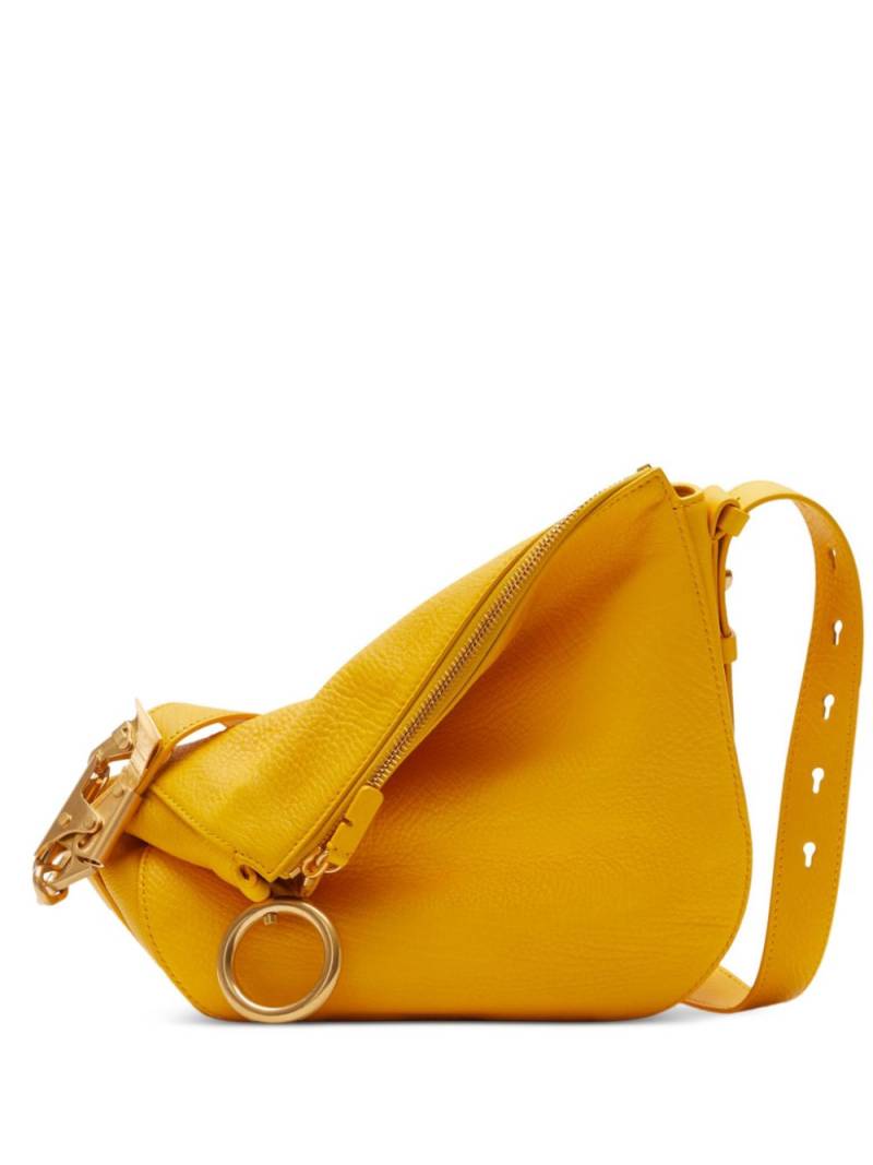 Burberry Tasche zip-up leather shoulder bag - Yellow von Burberry