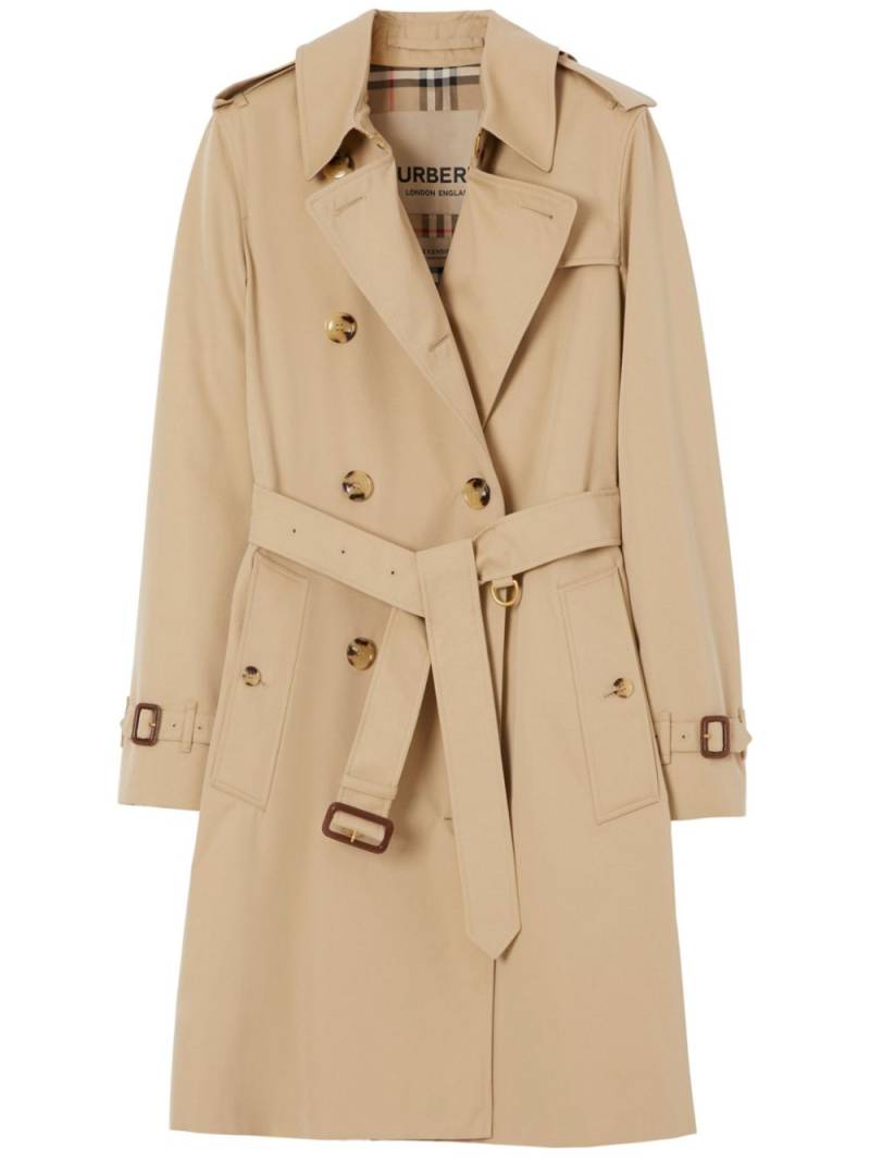 Burberry The Kensington mid-length trench coat - Neutrals von Burberry