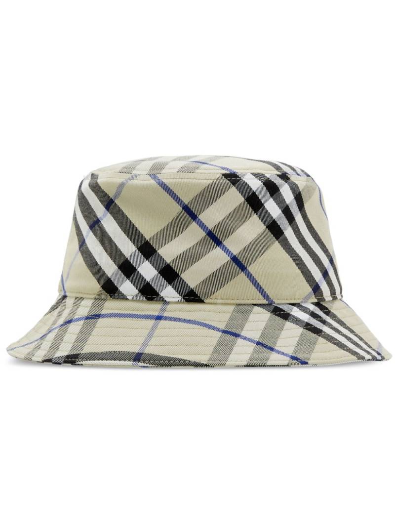 Burberry Vintage Check bucket hat - Neutrals von Burberry