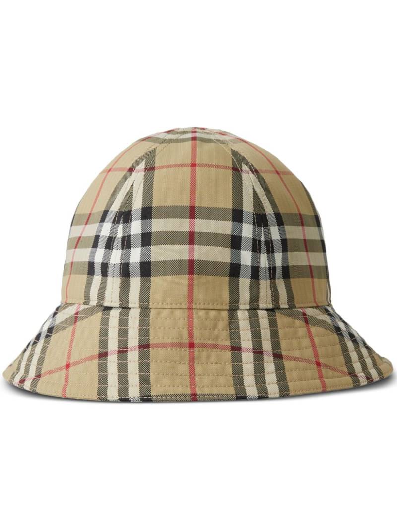 Burberry Vintage Check bucket hat - Neutrals von Burberry