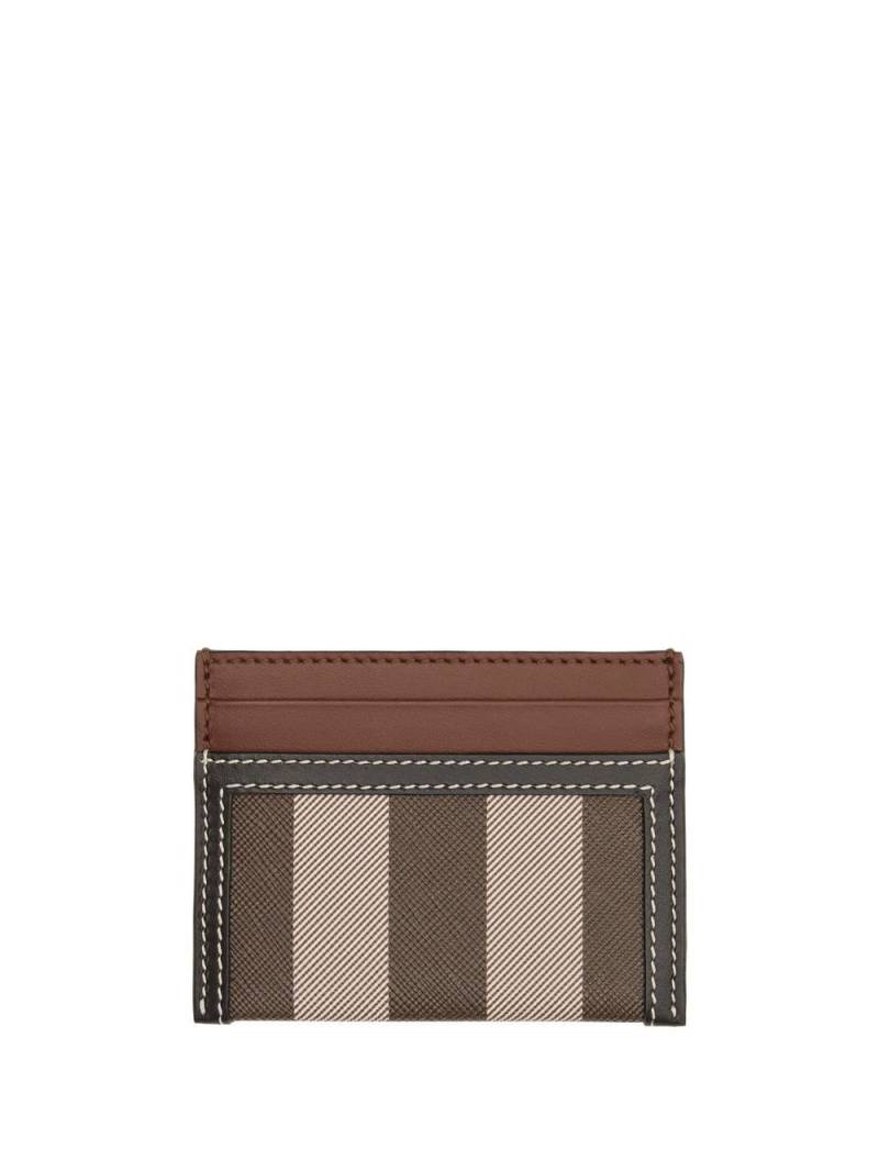 Burberry Vintage-Check card holder - Brown von Burberry