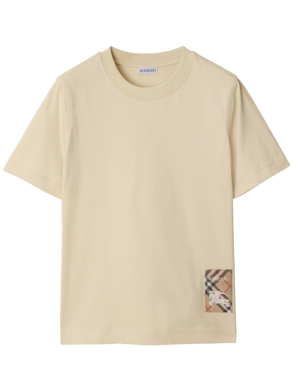 Burberry Vintage Check-patch T-shirt - Neutrals von Burberry