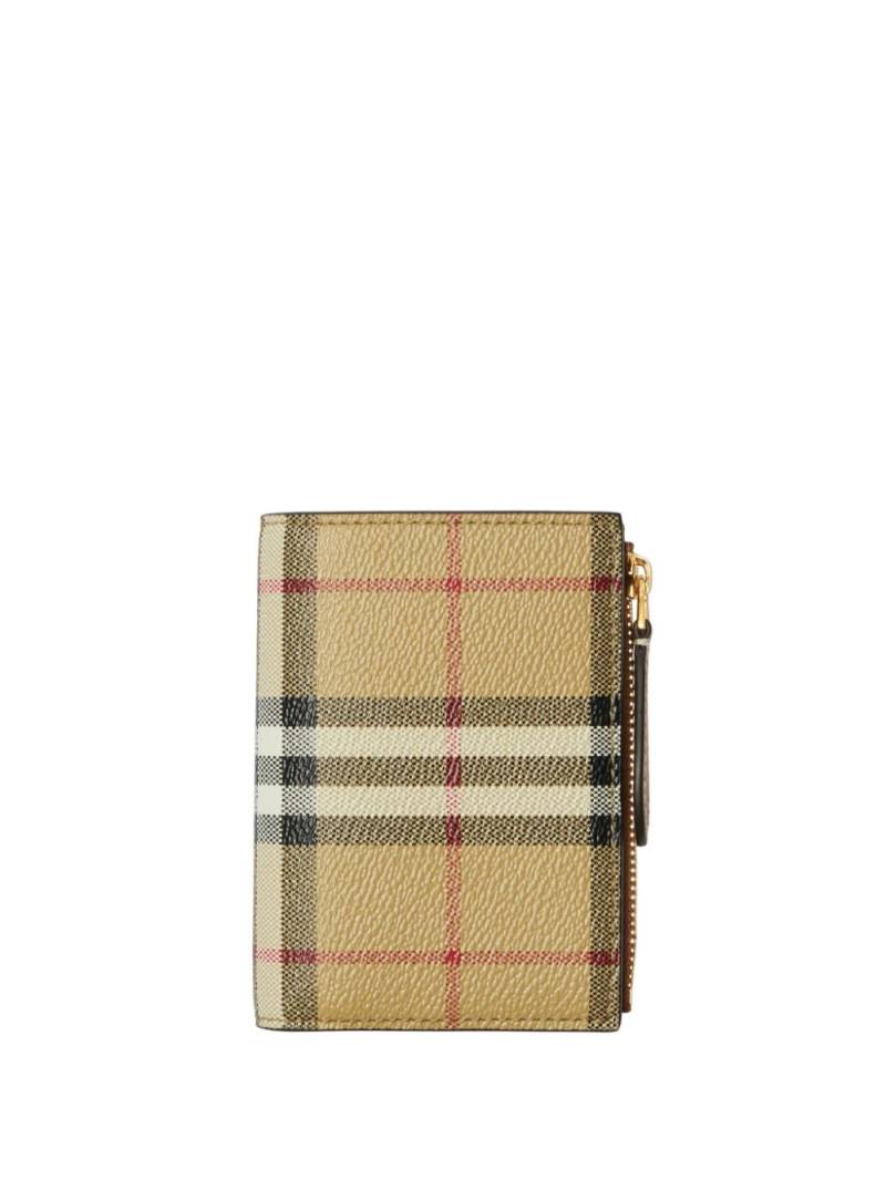 Burberry Vintage Check-pattern bi-fold wallet - Neutrals von Burberry